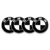 4pcs 56mm 60mm 65mm Car Wheel Center Hub Cap Stickers Styling For BMW M Performance E36 E46 E60 E90 E91 E92 E93 F30 F20 M3