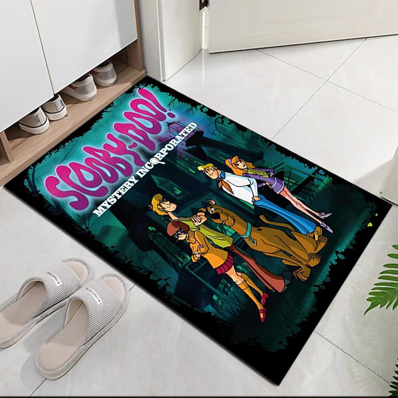 Scooby-Doo Printed Carpetrugfor Office Chair Living Room Bedroom Kitchen Room Decor Gifts