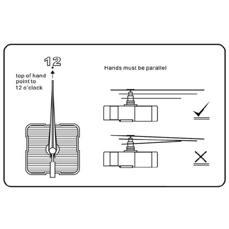 DIY Quartz Clock Movement Silent Kit Set Time Clocks Use Equipment