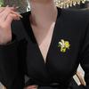 Брошка-шпилька Yousheng зі сплаву цинку, стійка до корозії лацканна шпилька з емалевим покриттям, металевий значок у стилі квітки та ведмедика зі стабільною задньою застібкою для одягу, капелюхів