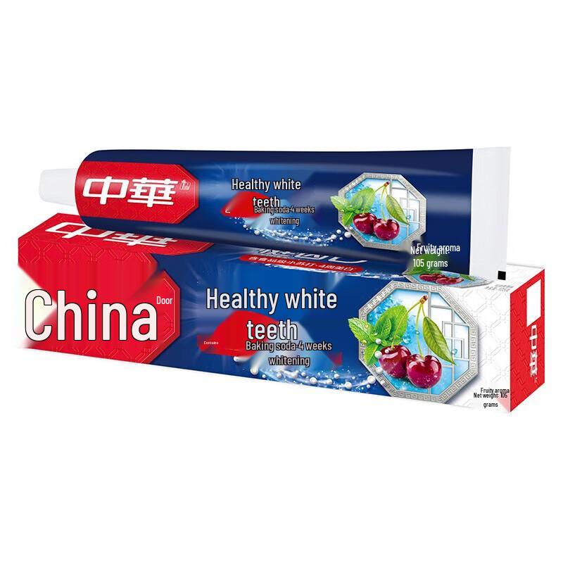 

Zhonghua Healthy White Toothpaste with Baking Soda & Fruit Flavor