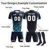 DIY Custom Adult And Children Three-piece Football Uniforms