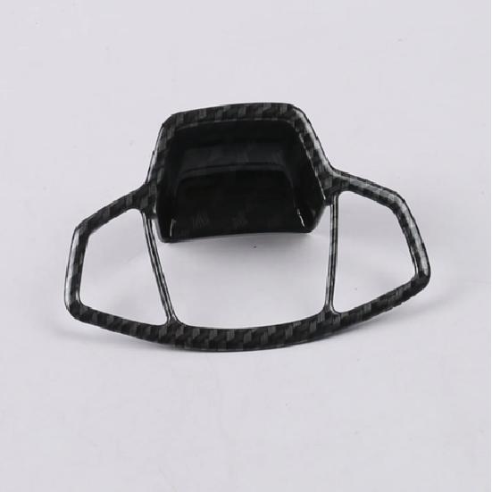 Carbon Fiber Button Electric Park Brake Cover Trim For 2017- JEEP Compass 1P