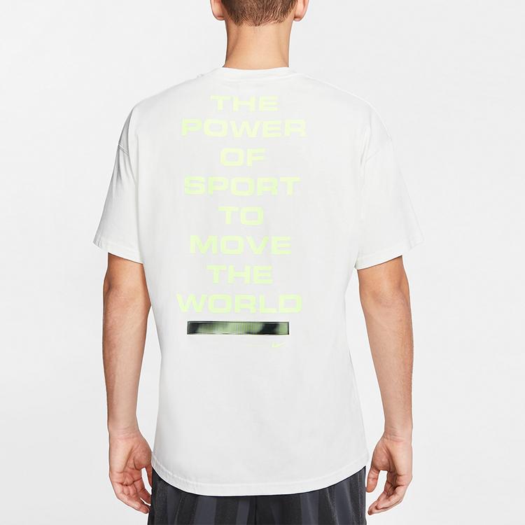 Nike X Pigalle Logo Print Short Sleeve T-Shirt Men Tops White CK2337-133
