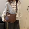 Sommer neue große Kapazität schlicht lässig einfarbig bequem breiter Schultergurt vielseitige Tragetasche Einzel-Schulter Umhängetasche