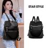 Large Capacity Women's Retro Backpack, New Travel Single Shoulder Multi-purpose Backpack, Korean Version, Lightweight and Simple Backpack