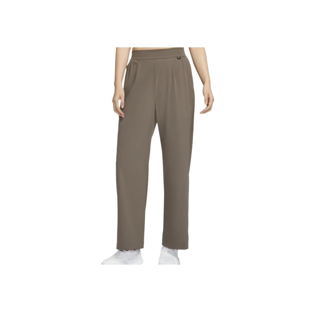 New Nike Dri Fit Casual Pants Women's Ore Gray HQ0236-004