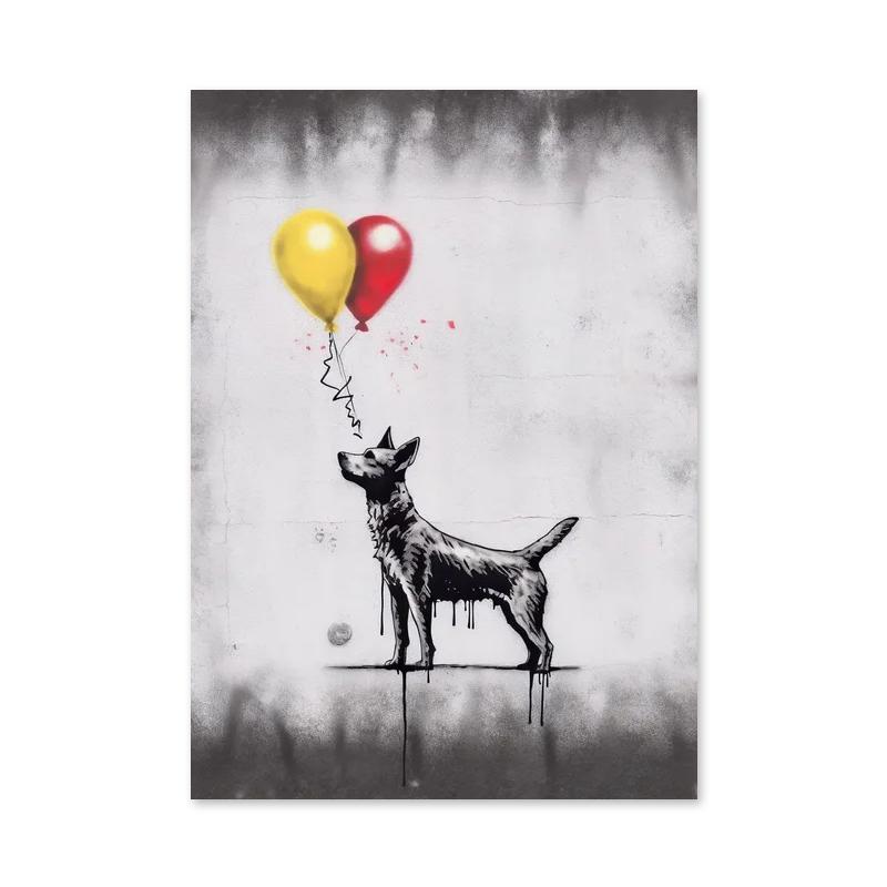 

Граффити Бэнкси Примите мое сердце к любви Картины на холсте Постеры и принты Настенная картина для спальни Домашний декор 50x80cm No Framed