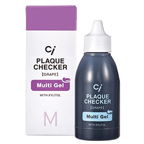 Ci Multiplaque Checker (Plaque Staining Solution) 1 Bottle (50ml) Grape Flavor