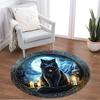1pc Home Carpet Colorful Floral Design Rug Non Slip Office Decor Gift Living Room Bedroom