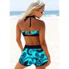 Women's Tank Top, Square Pants, Two-piece Swimsuit, Maple Leaf Print Tank Top, Holiday Beach Jacket S-6XL
