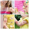 Cute Cartoon Children's Pink Bow Temporary Tattoo Sticker Bow Ribbon Tattoo Sticker