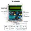 DC5V High Precision Digital Inductance and Capacitance Measuring Instrument DIY Kit with USB Data Cable LCD Frequency Meter