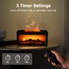 Fireplace Humidifier Flame Humidifier Aroma Diffuser Essential Oil Diffuser Aromatherapy Fragrance Diffuser with Remote Control