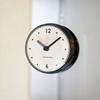 7cm Mini Waterproof Bathroom Electronic Wall Clock Anti-Fog Kitchen Sucker Clock Wall Watch With Suction Cup Home Decor Arts