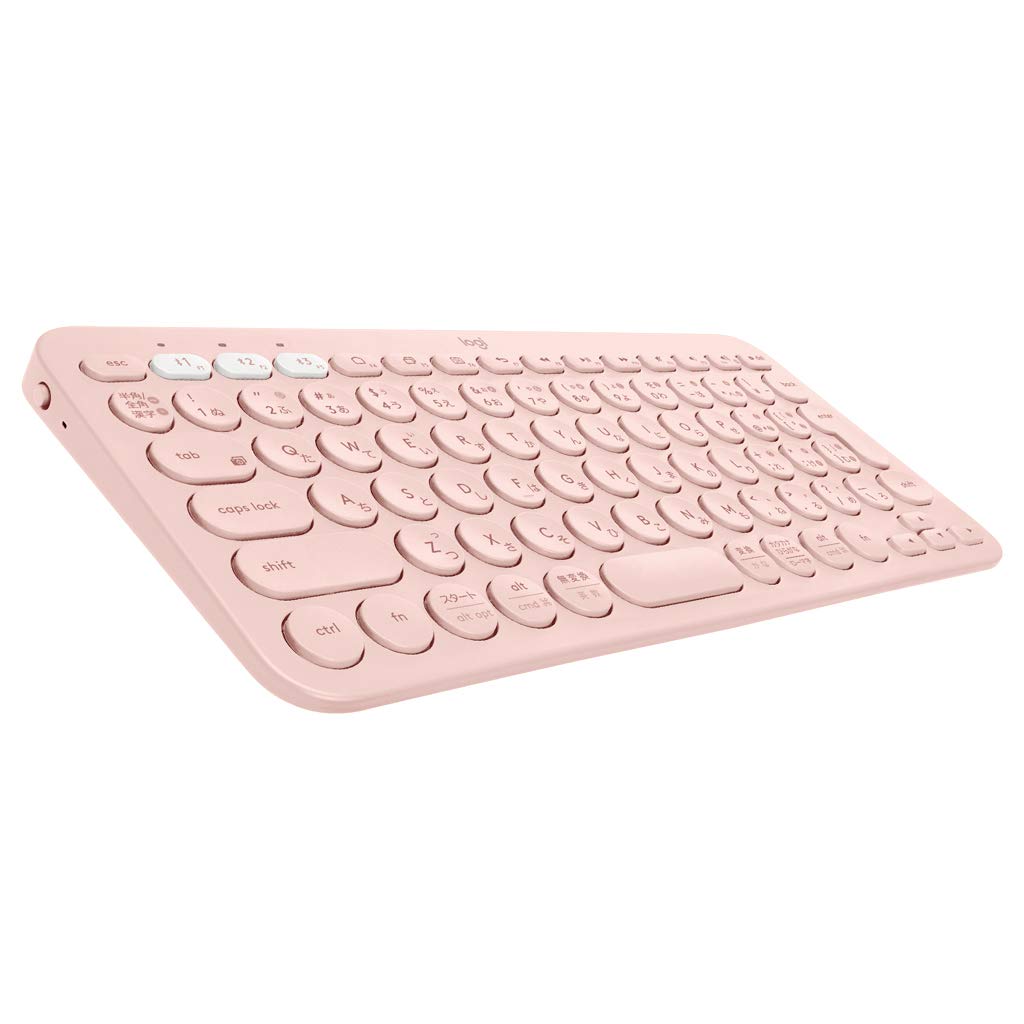 

Logitech Wireless Keyboard Wireless Keyboard Thin Small K380RO Bluetooth Wireless Windows Mac iOS Android Chrome K380 Яскраво-рожевий