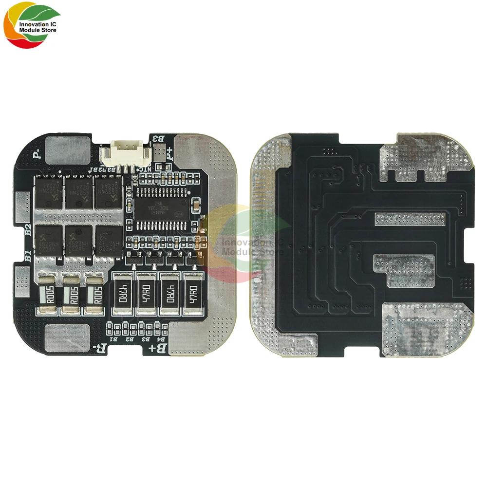 4S 60A 21700 Lithium Battery Protection Board with Balancing, 3.7V Series 18650 Protection Board