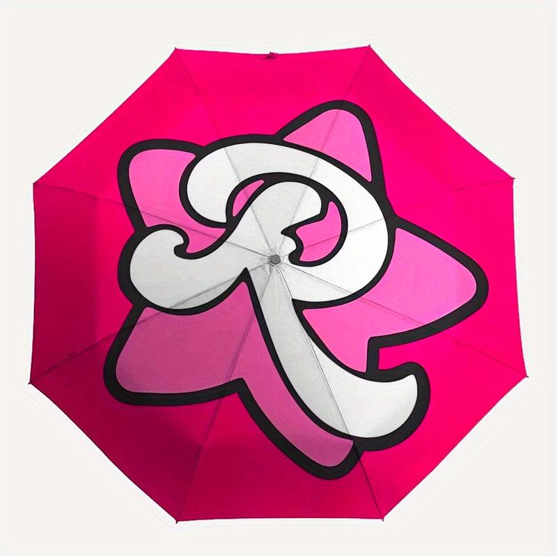 

1pc Pink Star Themed High-quality Umbrella,Automatic Opening and Closing Umbrella,Multi-functional Umbrella G0811328