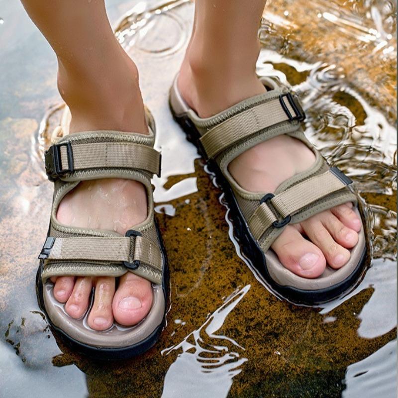 Summer Men Women Casual Sandals Couple Breathable Beach Slipper Outdoor Thick Soled Non Slip Sports Slippers for Men Big Size47
