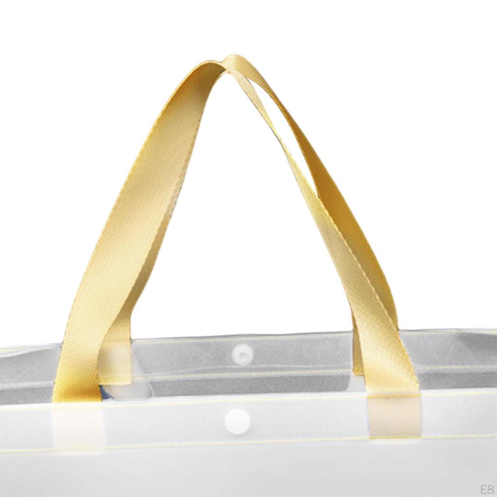 Beach Tote Bag, Clear Waterproof Bag Lightweight Travel Duffle Sand Toys Organizer for Boating