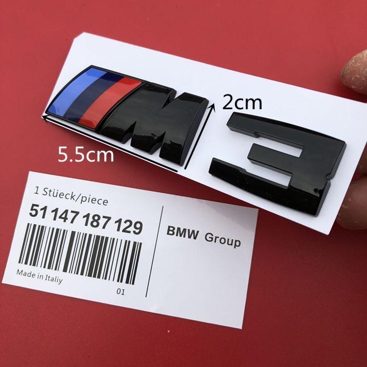 For BMW M 2026 New Modification 3D Metal Car Body Side Badge Body Rear Trunk Decor Sticker For BMW M M1 M2 M3 M4 M5 M6 X5 E91 E70 F11 E30 X3 X1 E83