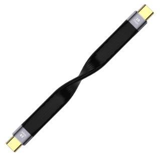 Ultra Short USB to Type C Cable USB 3.1 Gen 2 USB C Quick Charge Cable Wire 4K 10Gbps Sync Data Cable Cord for Macbook