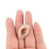 Stone Crafts Natural Agate Geodes Carved Raw Stone Ornaments  Jewelry Accessories