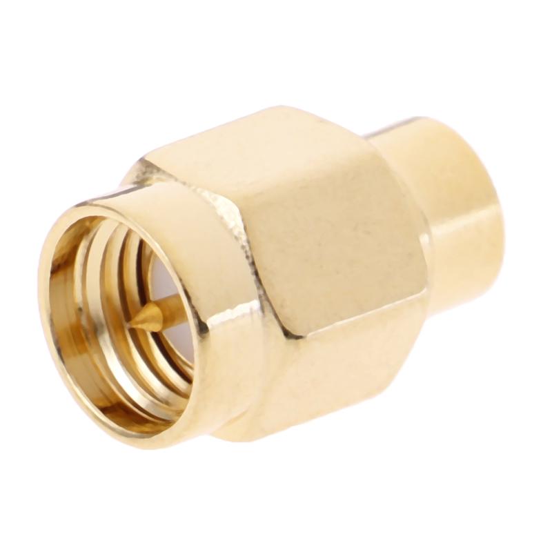 2Pcs 2W 6Ghz 50 Ohm Sma Male Rf Coaxial Termination Dummy Load Gold Plated Cap