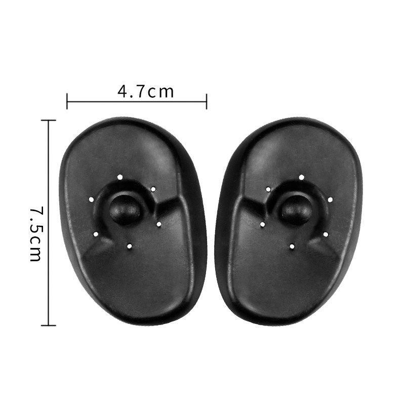 

Special Ear Covers for Hair Dyeing, Waterproof Silicone Hairdressing Tools for Hair Treatment and Perm, Salon Supplies 1 Pair