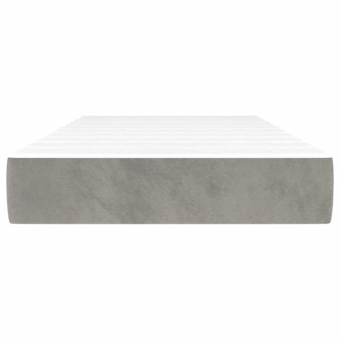 VidaXL Pocket Spring Bed Mattress 100x210 Cm Thickness 20 Cm Velvet,mattress,bed Mattress,mattress for Box Spring,4016