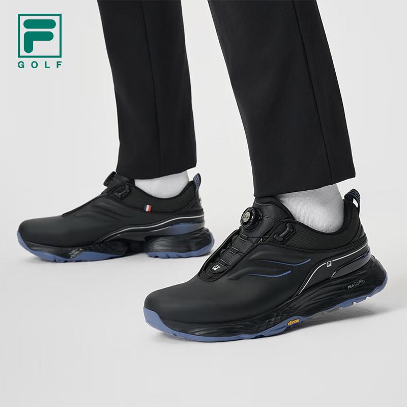 Мужские гольф-ботинки FILA с системой BOA и подошвой Vibram 8.5 чёрный