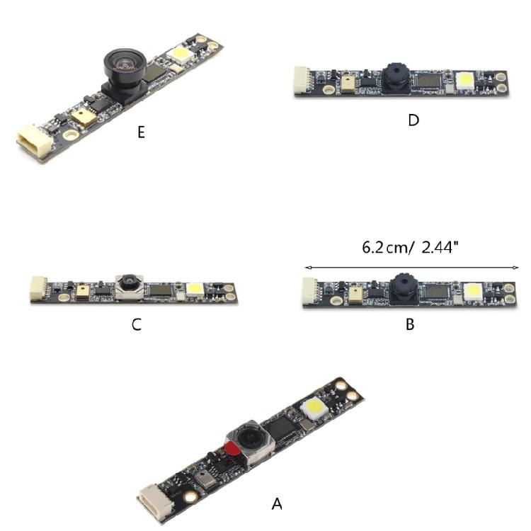 USB Camera Module, Webcams Module AF FF 60 100 160° OV5640 5MP 2592x1944 OTG