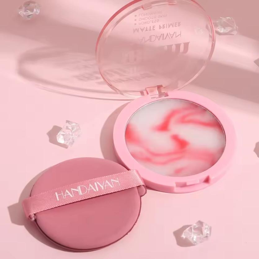 Three-dimensional Contouring, Natural, Lightweight, Waterproof, Oil-controlling, Non-stuck Matte Concealer Setting Powder