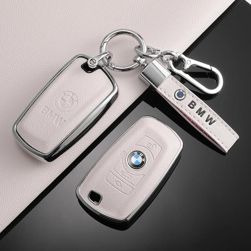 2025 TPU Car Key Case Full Cover Shell For BMW 1 3 5 7 Series X1 X3 X4 X5 F10 F15 F16 F20 F30 F18 F25 M3 M4 E34 Keyless  Acc
