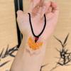 National Style Mask Fox Face Aesthetics Fox Weaving Guardian Pendant Men's and Women's Necklace Couple Girlfriend New National Style Gift