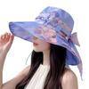 Women Summer Mesh Breathable And Foldable Fisherman Hat Outdoor Large Brim Sun Protection Hat Outdoor Beach Travel Cap
