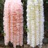 Hanging Party Supplies Wedding Decoration Garden Decoration For Home Wisteria Fake Flowers Garland