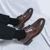 Fashion New Business Men's Leather Shoes Elegant and high-quality styles Party and Daily Work Outdoor thick soled shoes 38-46 Hot