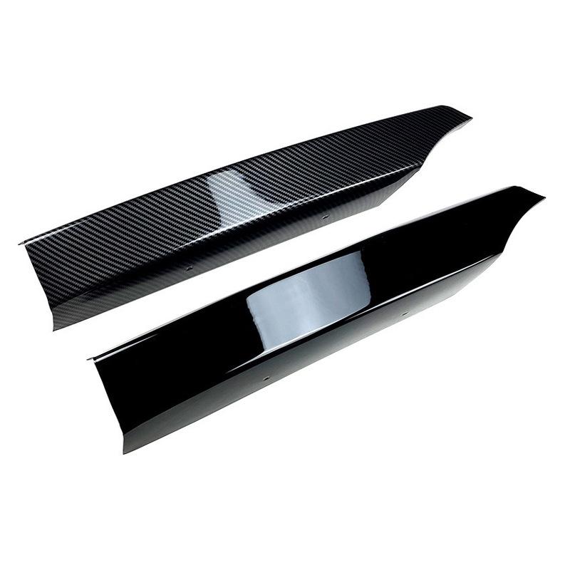 Front Bumper Lip Angle Diffuser Splitter Spoiler Fit For BMW 1 Series E82 E88  M-Tech  2008 2009 2010 2011 2012 2013