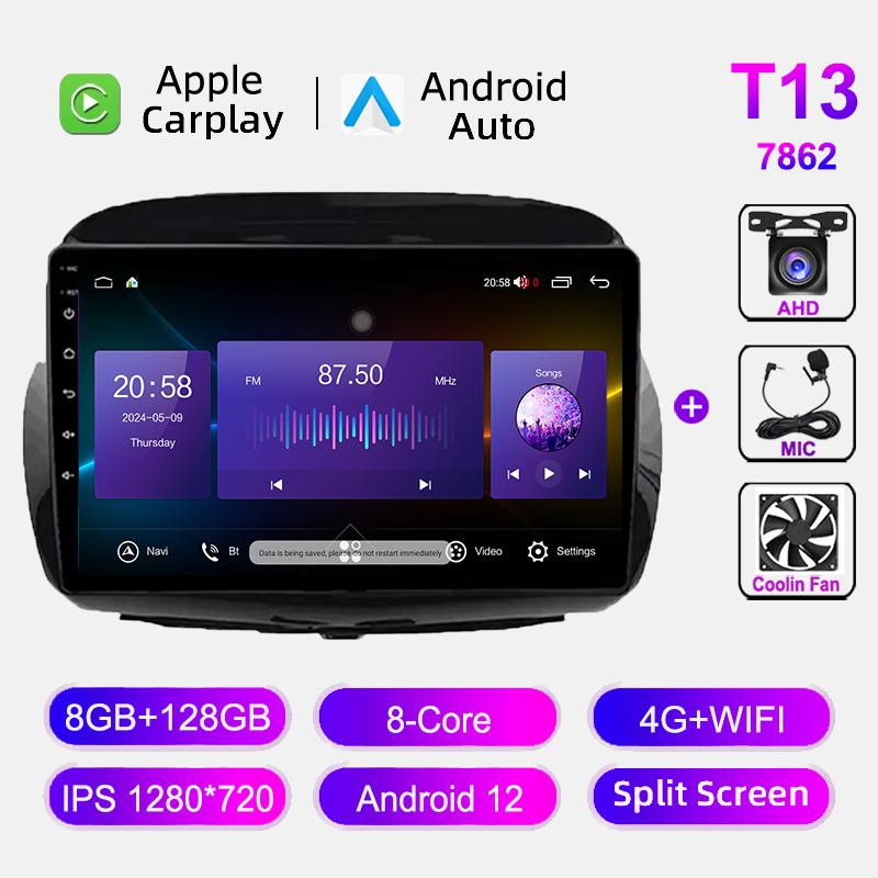 Android For Honda Edix FRV 2004-2009 Car Radio Multimedia Video Player BT Carplay GPS Navigation 4G DSP Audio Head Unit WIFI FM