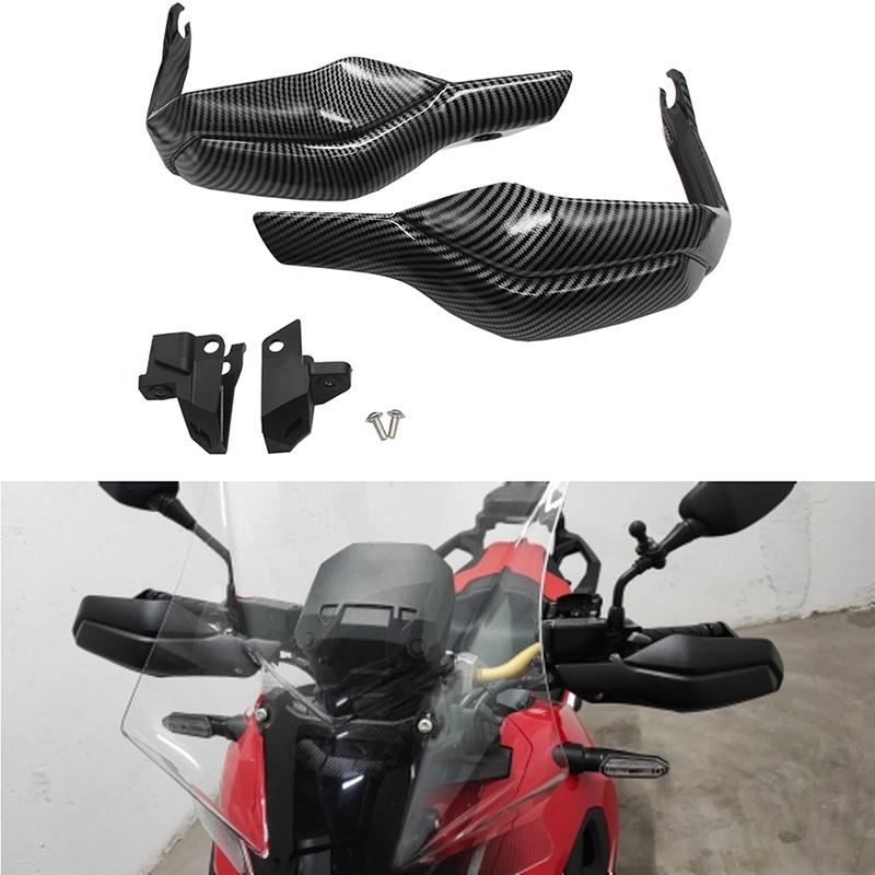Carbon Fiber Handguards for Honda X-ADV 750 2017-2020 Motorcycle Hand Guards Wind Deflector Shield Handlebar Protector