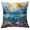 New Fantasy Underwater World Coral Pearl Shell Pillowcase Home Sofa Cushion Cover