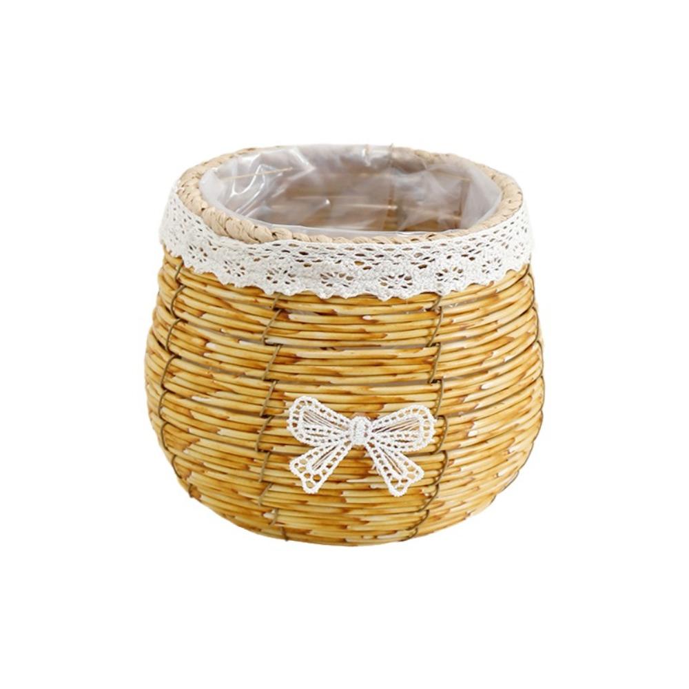 Plastic Flower Arrangement Basket Rustic Succulent Container  Flower Arrangement Plastic