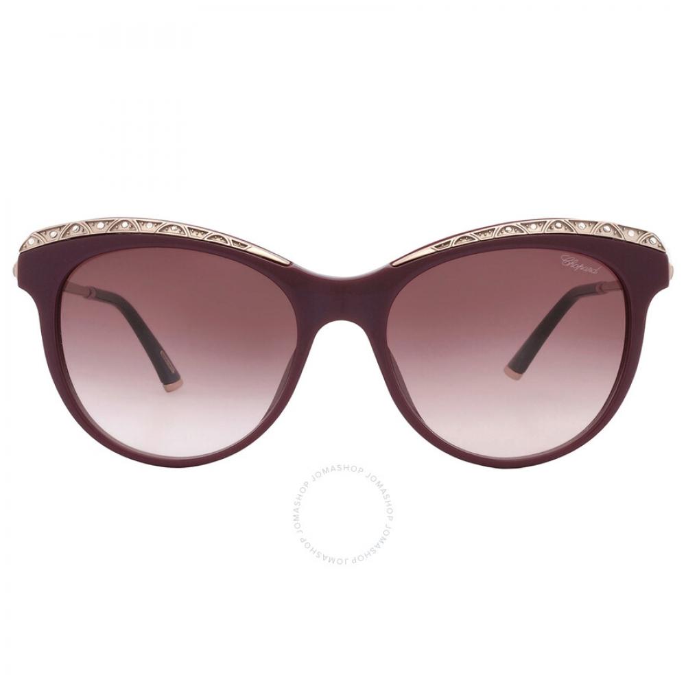 

Chopard Brown Gradient Cat Eye Ladies Sunglasses SCH271S 09FD 55