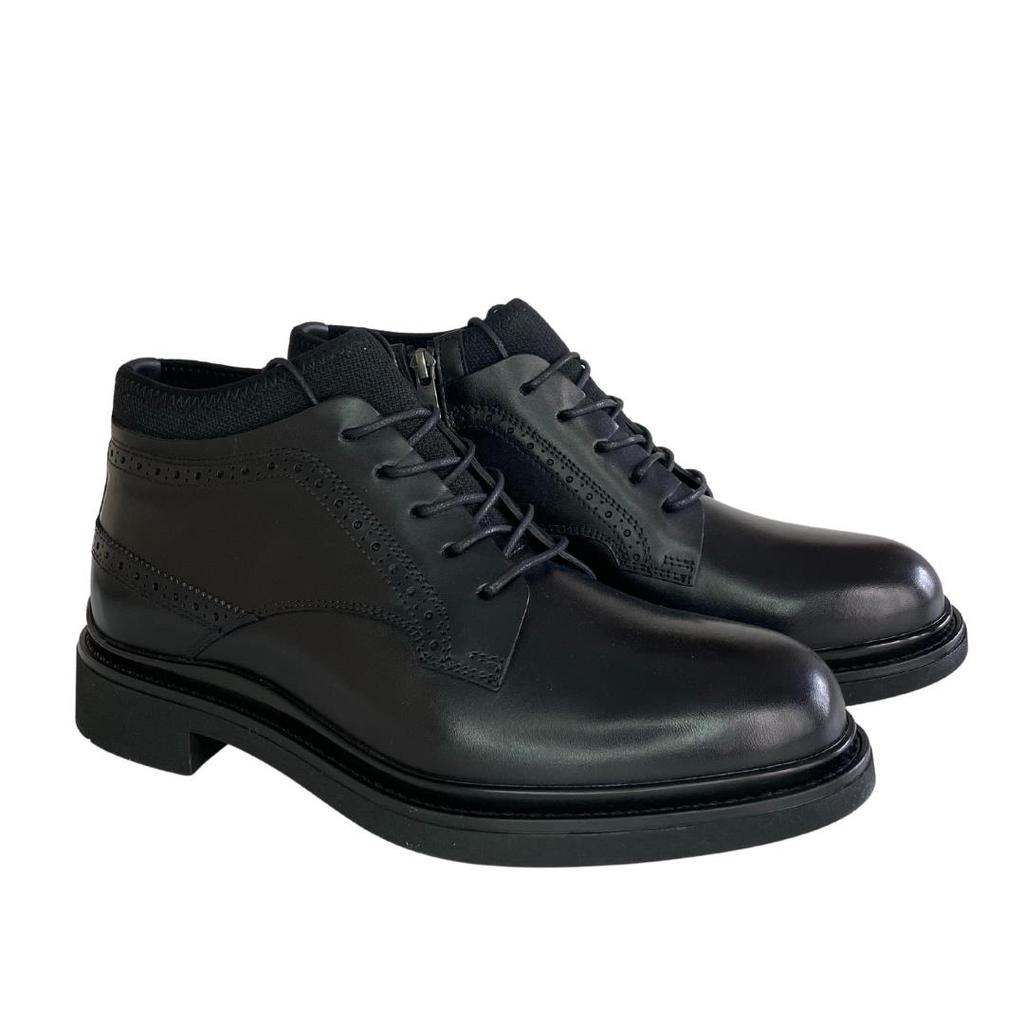 Men's Genuine Leather Ankle Boots for Winter