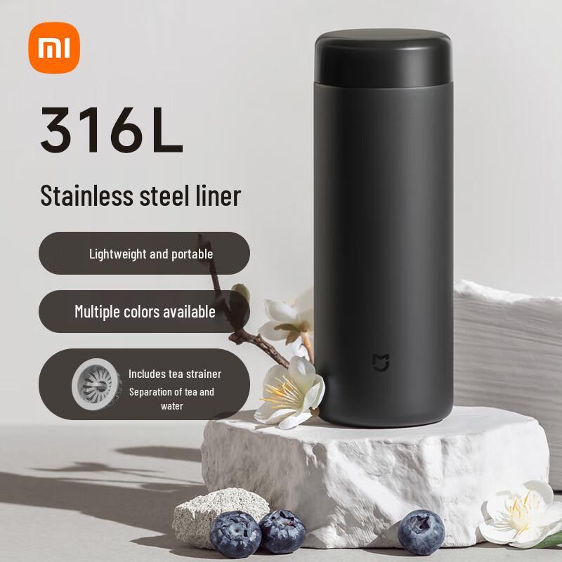 Mijia Портативная термокружка из нержавеющей стали 316