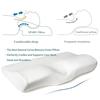 Cuscino in memory foam a lento rimbalzo, cuscino cervicale sagomato, anti russare, cuscini per chi dorme di lato, con federa lavabile per il dolore al collo