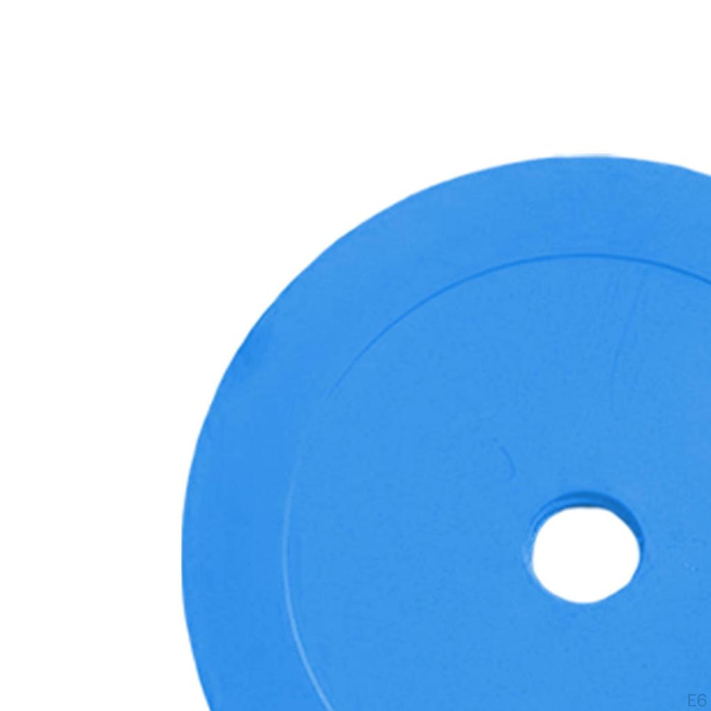 10 Cones, Non Slip Floor Discs Flexible Spot Markers for Trainers Sport Teams Golf Baseball Soccer