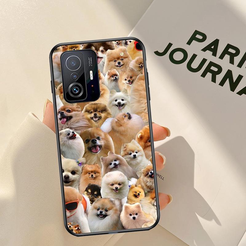 

Pomeranian Dogs Dog Colorful Case For POCO X3 X4 Pro M4 M3 X3 GT F1 POCO F3 Cover For Xiaomi 12 11T Pro 12X Mi 11 Lite Mi 11T (11T Pro)