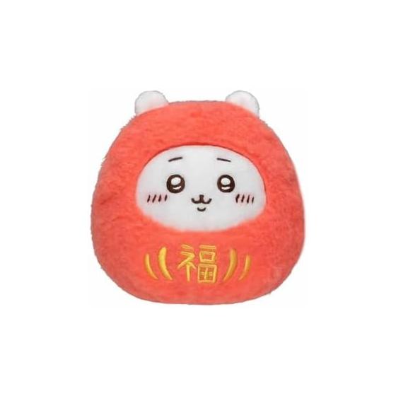 Chiikawa Daruma  Became a Daruma!  Roly-Poly Plush Doll (Chiikawa)